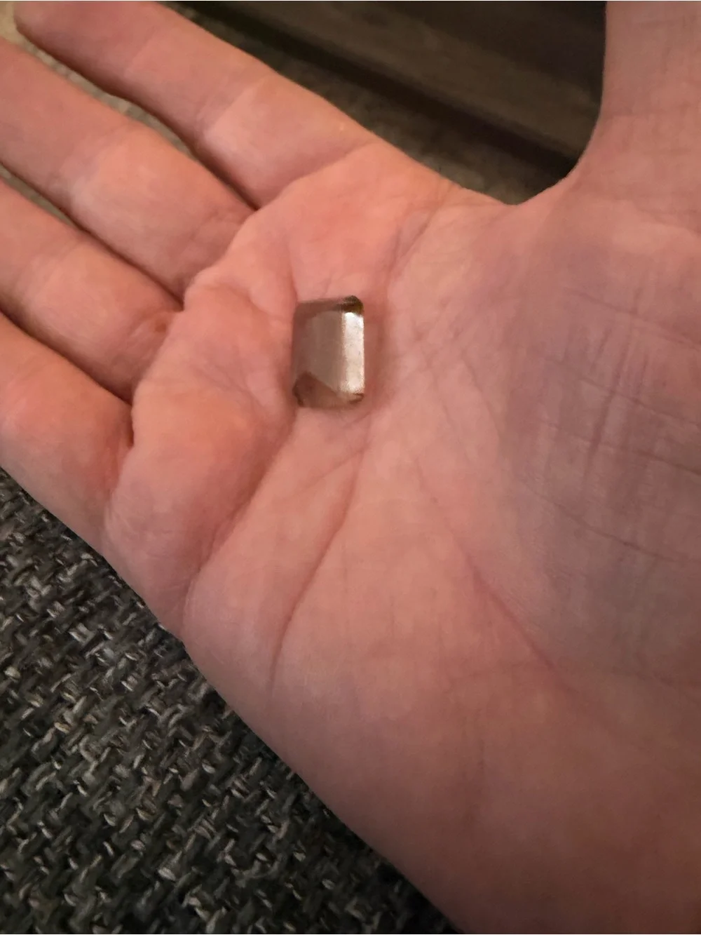 Loose brown champagne color topaz-emerald cut